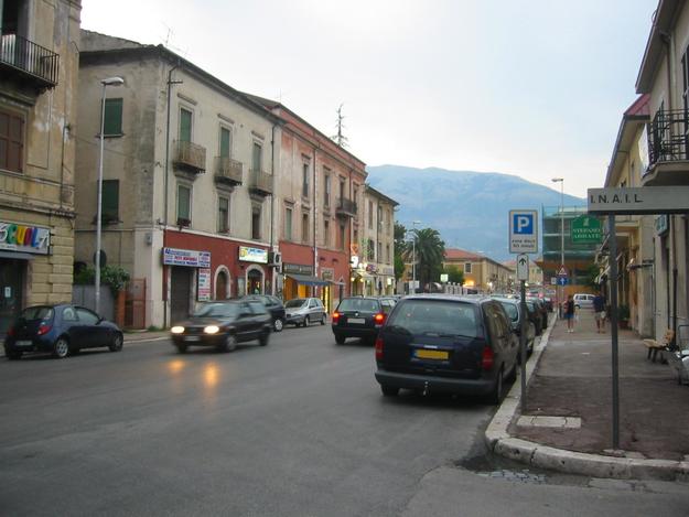 Una veduta del centro di Sora