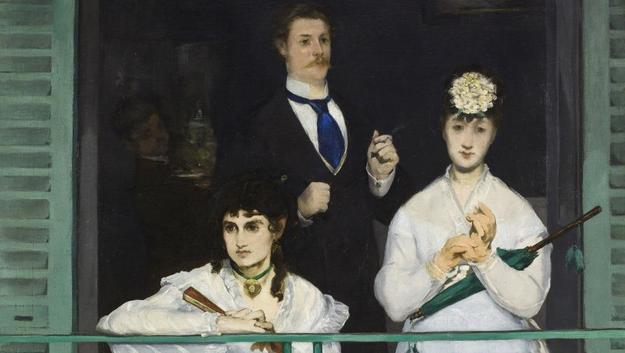 "The Balcony" di Edouard Manet