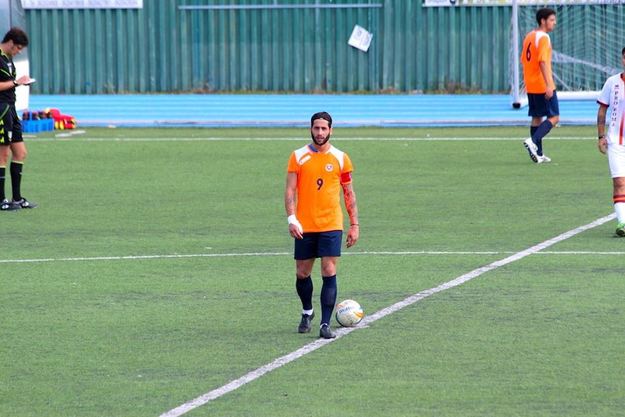 Luca Italiano, capitano e bomber dell'Unipomezia