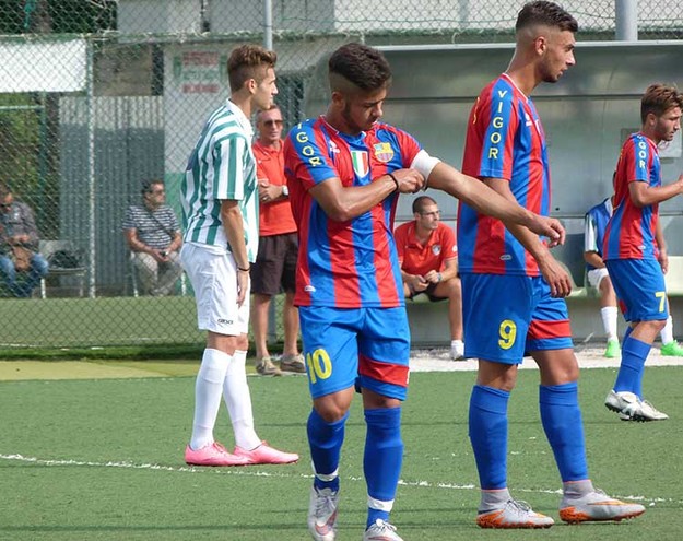 Igliozzi, uno dei più esperti della capolista Vigor Perconti (foto ©Gazzetta Regionale)