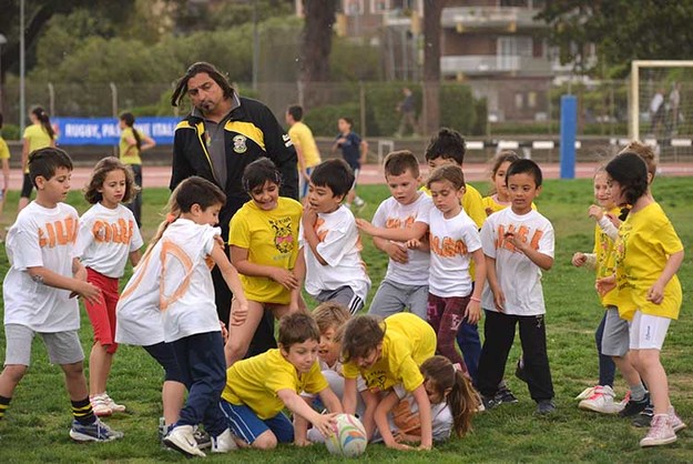Piccoli rugbysti crescono con la maglia della Nea Ostia