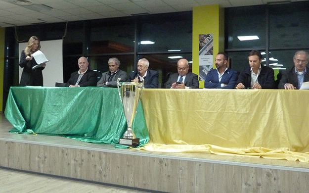 I presidenti del Lariano durante la presentazione del Wojtyla ©Gazzetta Regionale