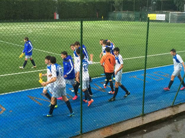 I festeggiamenti della Polisportiva Carso