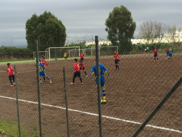 Uno scatto del match