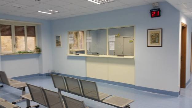 I locali ristrutturati del Centro Prelievi (© Pagina Facebook "Cassino Comunica"