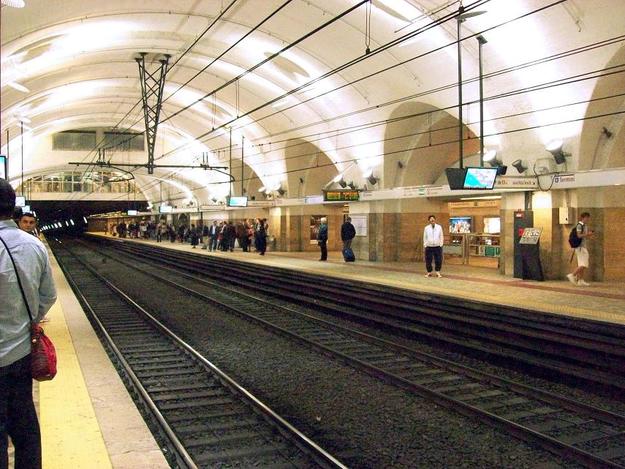 La banchina della linea B/B1 di Roma Termini: venerdì prossimo anche le metropolitane si fermeranno