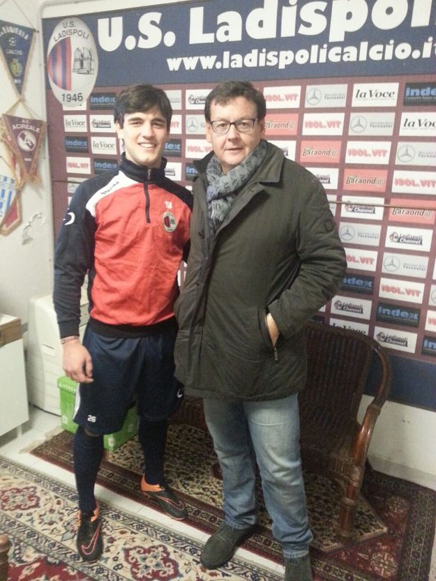 Luca Fratini e il ds Paolo Nista