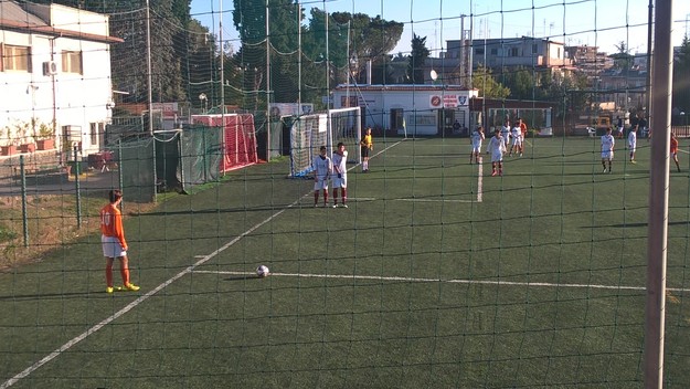 Una fase del match