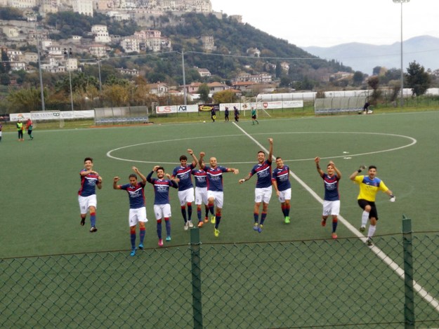 I festeggiamenti del Calcio Sezze