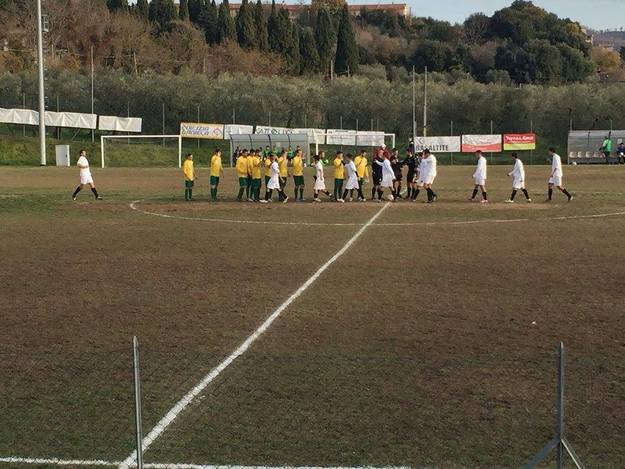 Uno scatto del match
