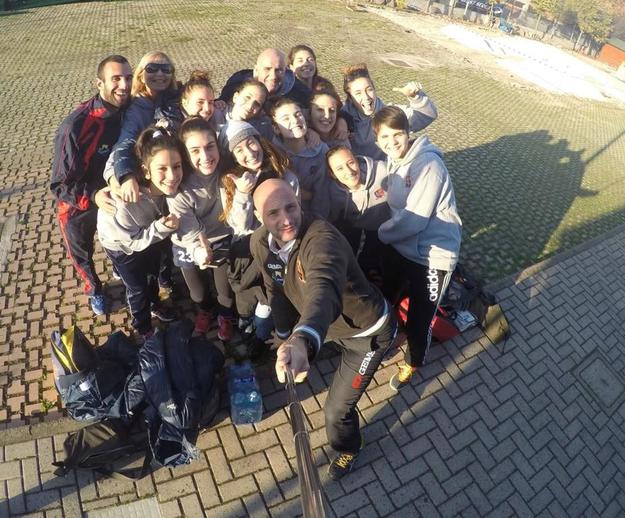 Il selfie delle Under 21 sansabine