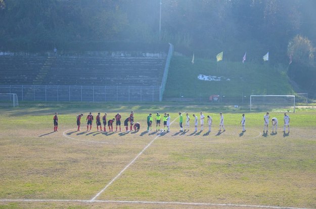 Uno scatto del match