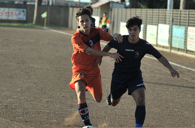 Timperi nel match contro il Ladispoli (©Del Gobbo)