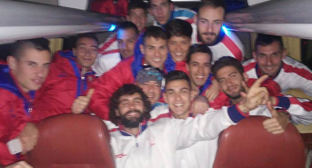 Selfie sul pullman per la CPC