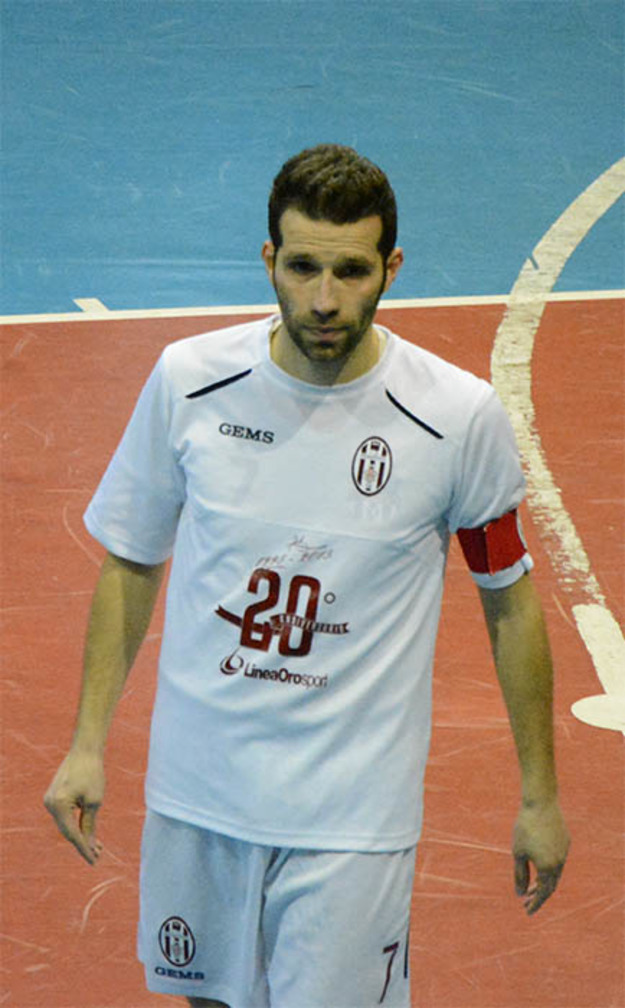 Di Ruzza, autore dell'1-0