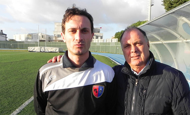 Zanchi con il ds Punzi (Foto © Cannata)