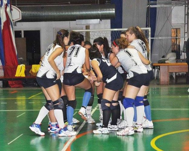Le ragazze del Volley Fiumicino