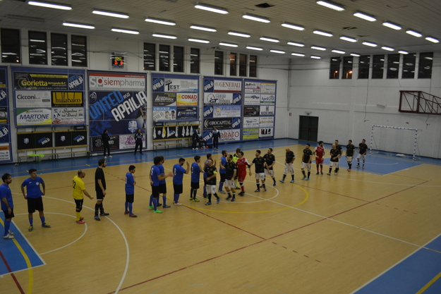 Uno scatto del match