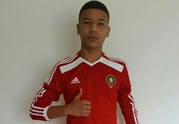 Qui con la maglia del Marocco Under17
