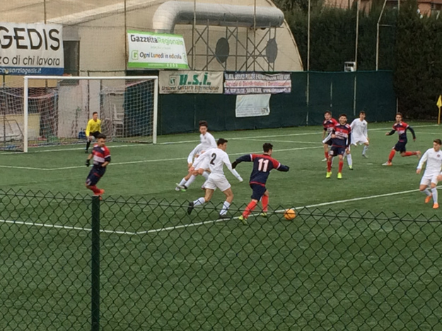 Uno scatto del match