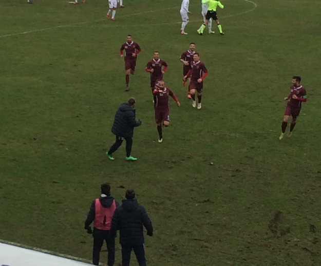 Uno scatto del match