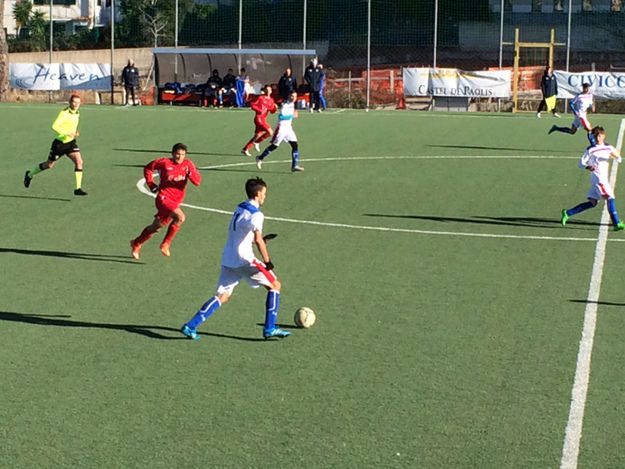 Uno scatto del match