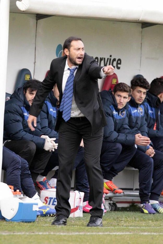 Barone in panchina con Iuliano