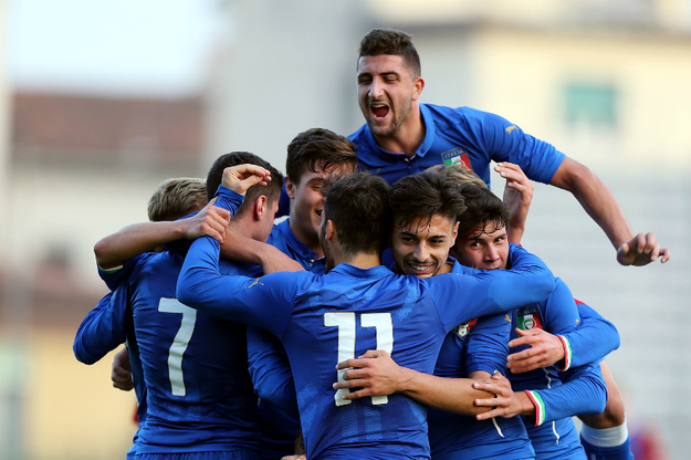 Festa Italia contro la Spagna ©figc.it