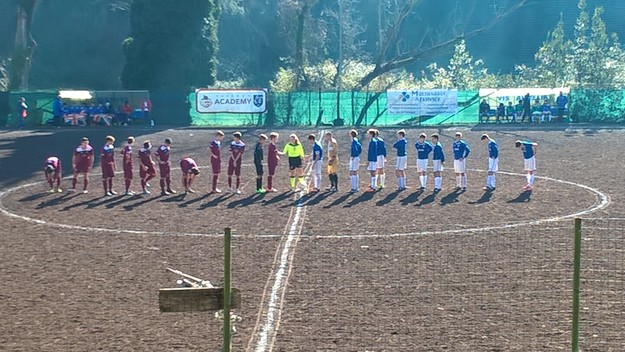L&apos;inizio del match