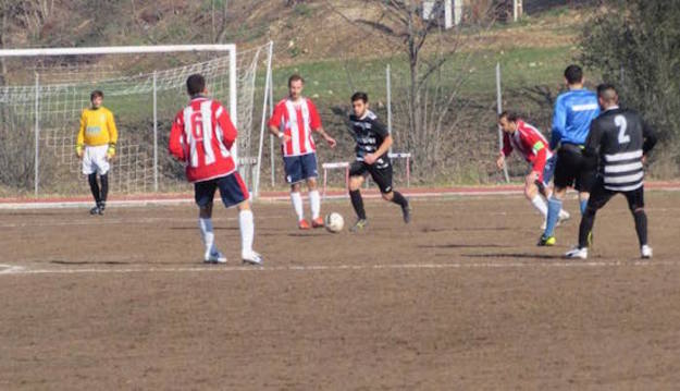 Uno scatto del match
