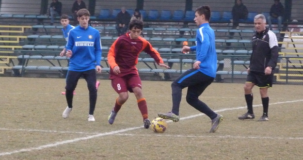 Uno scatto dell&apos;amichevole tra Romulea e Inter ©GazzettaRegionale