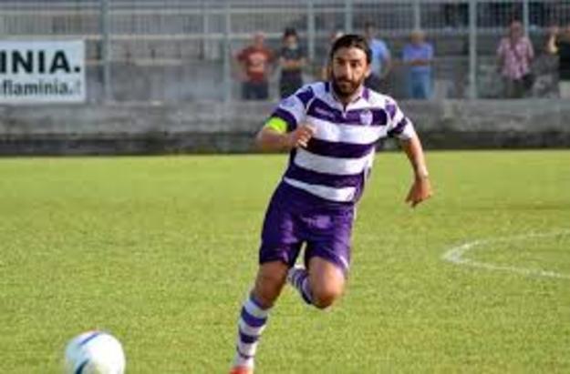 Alfonsi, ha deciso il match (qui in maglia Ostia)