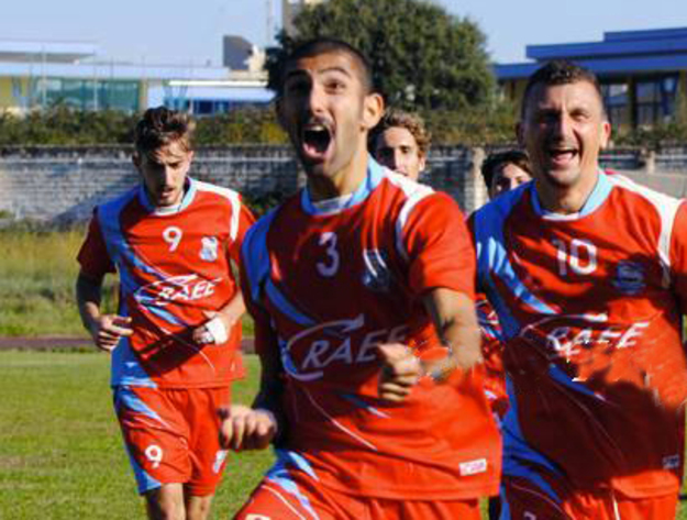 Esulta l&apos;Anzio (foto ©Finelli)