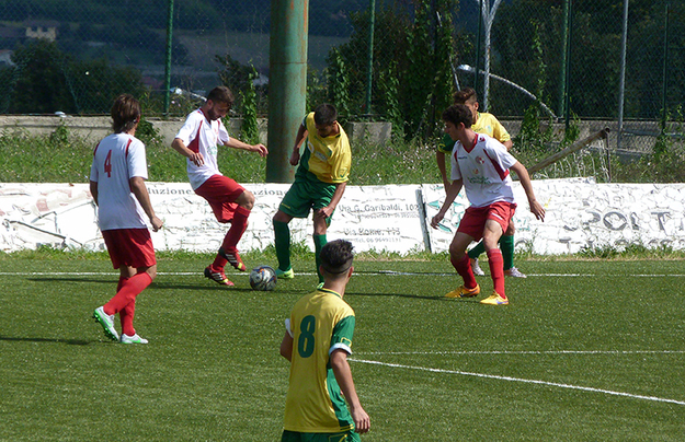Uno scatto dal match d&apos;andata