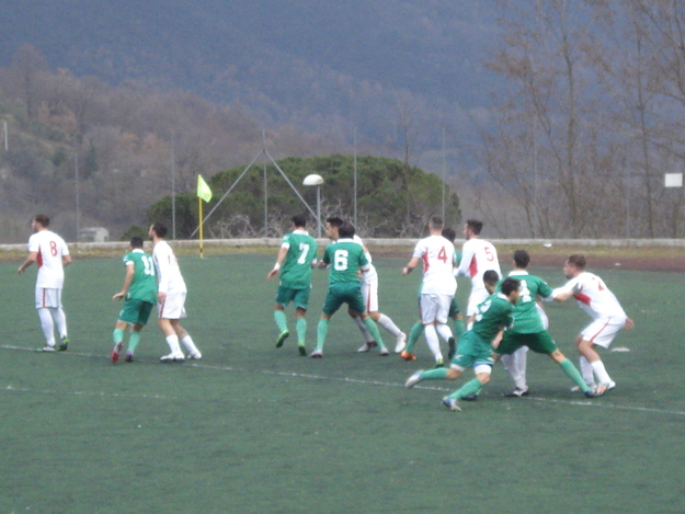 Uno scatto del match