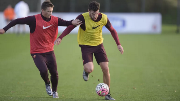 Anocic e Strootman ©asroma.it
