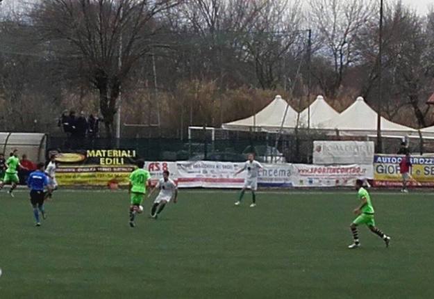 Uno scatto del match