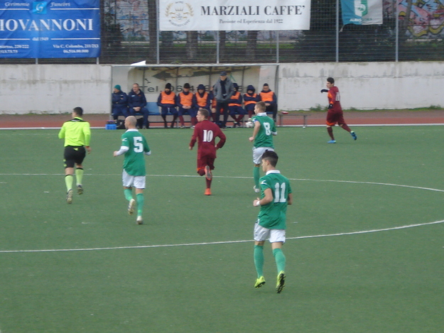 Uno scatto del match