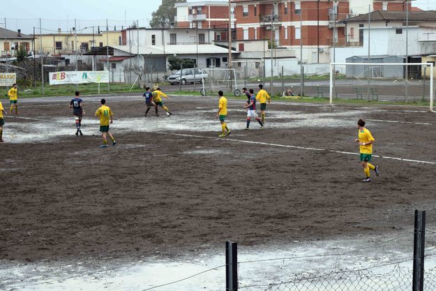 Uno scatto del match
