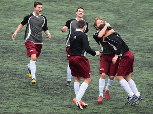 L&apos;esultanza dei ragazzi dell&apos;Olimpia   © Elena Posi   