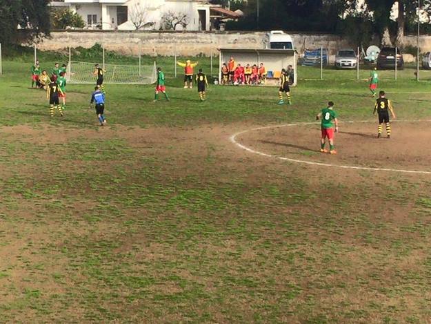 Uno scatto del match 