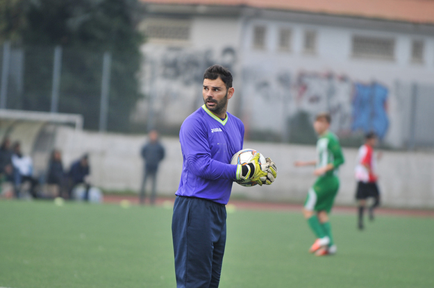 Danilo Boriello, portiere del Tolfa Foto © Laura Del Gobbo