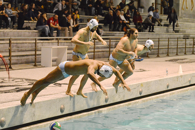 Entrata in acqua (foto ©Fraioli)