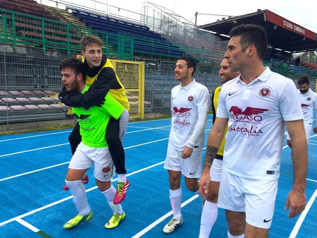 Il portiere è stato, con Morelli, il protagonista nella vittoria con il Cori