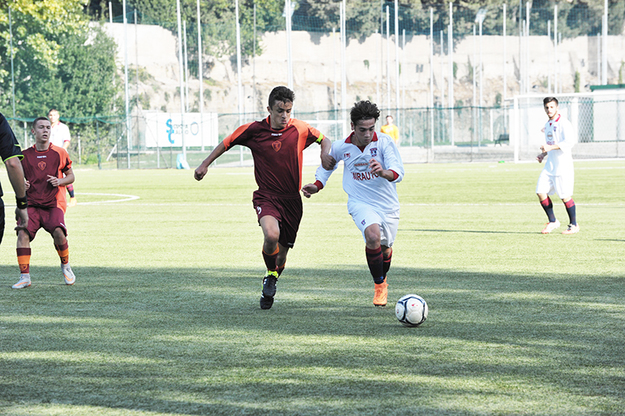 Un&apos;immagine della partita d&apos;andata (Paolo Lori)