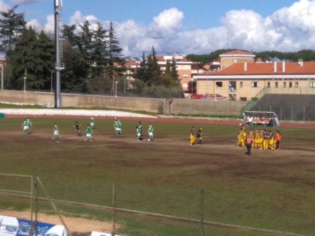 Uno scatto del match