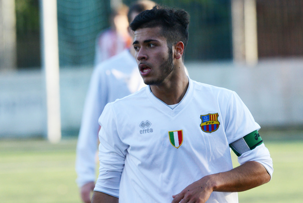 Igliozzi (Vigor Perconti) suo il gol che ha deciso la sfida dell&apos;andata a Pomezia