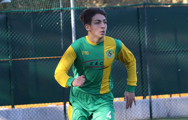 Romeo, autore del primo gol giallo oro