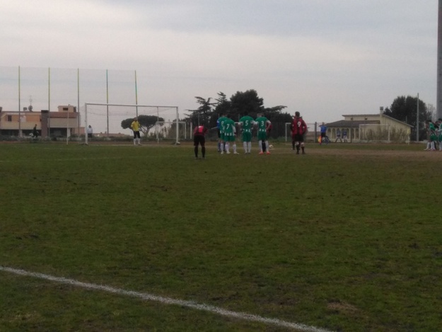 Uno scatto del match