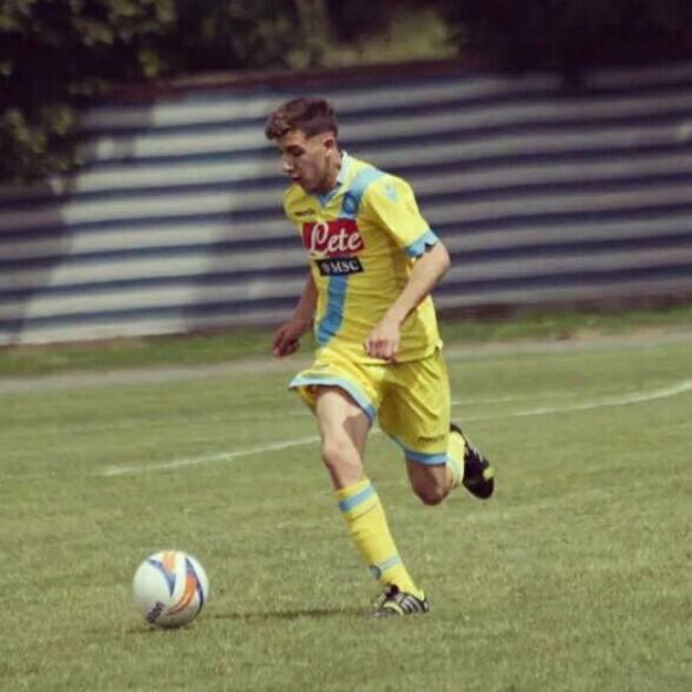 Francesco De Caro, qui con la maglia del Napoli